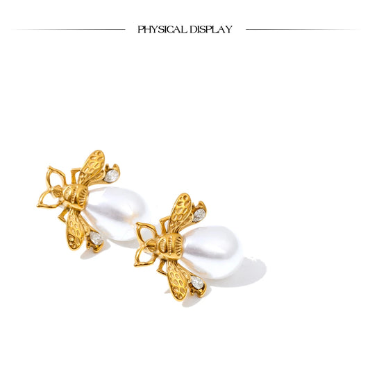 Bee Stud Earrings