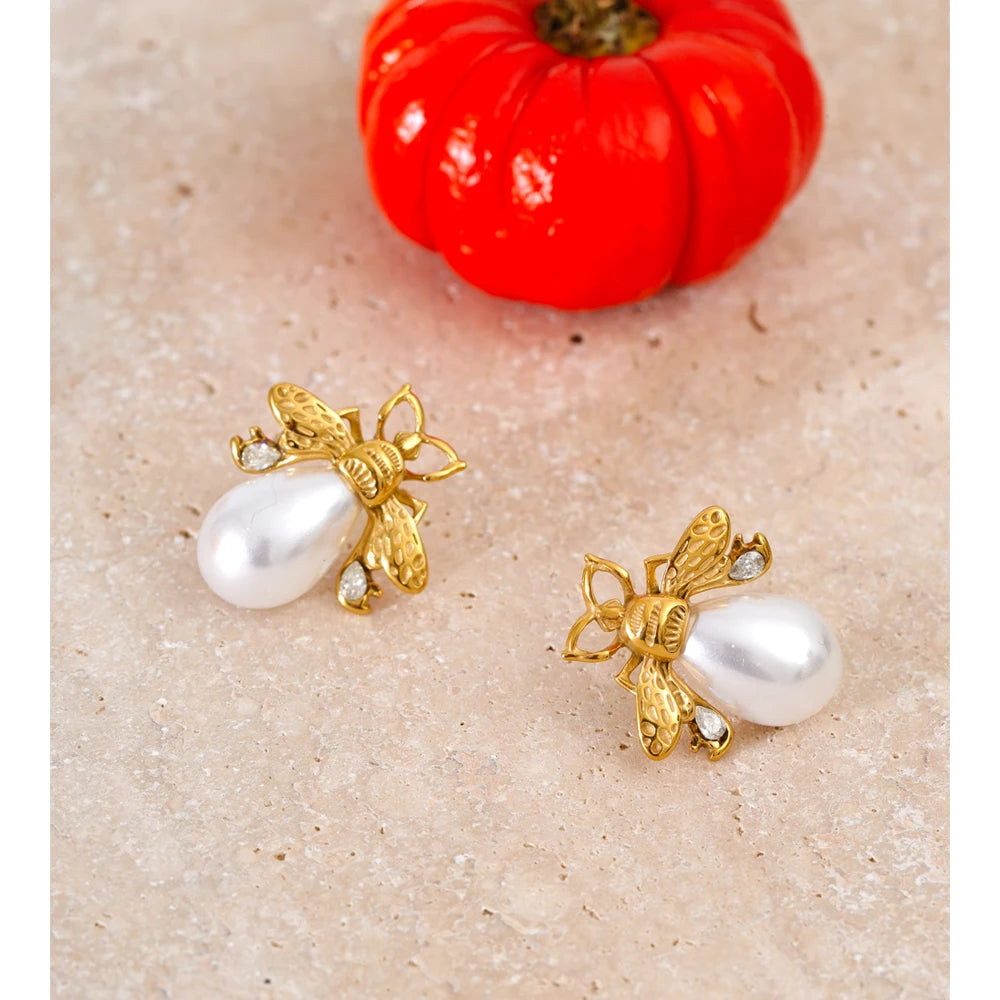 Bee Stud Earrings