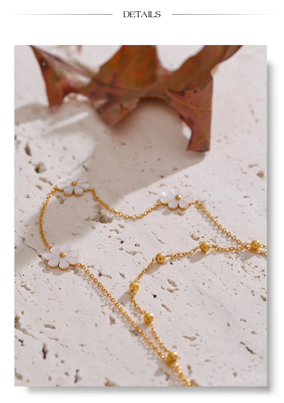 Flowers & Shells Necklace