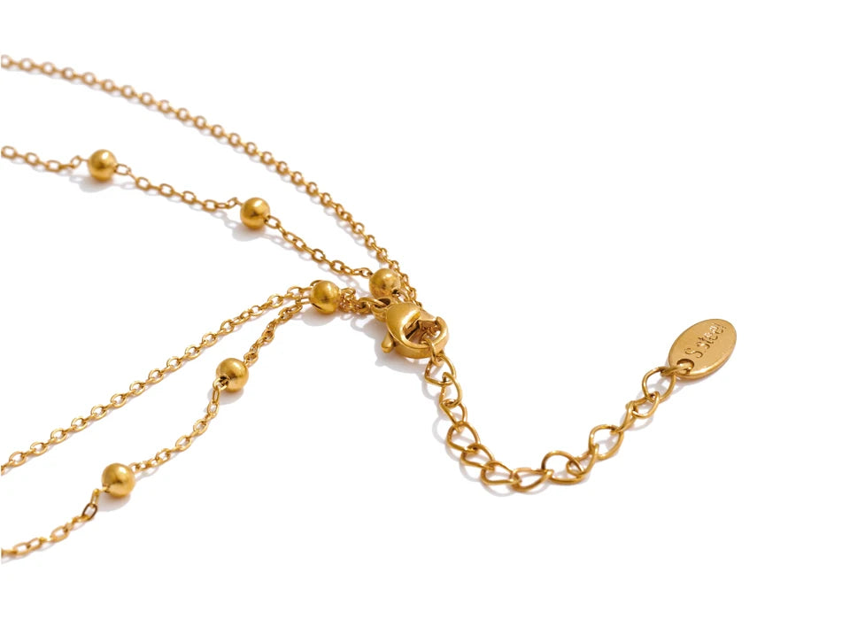 Flowers & Shells Necklace