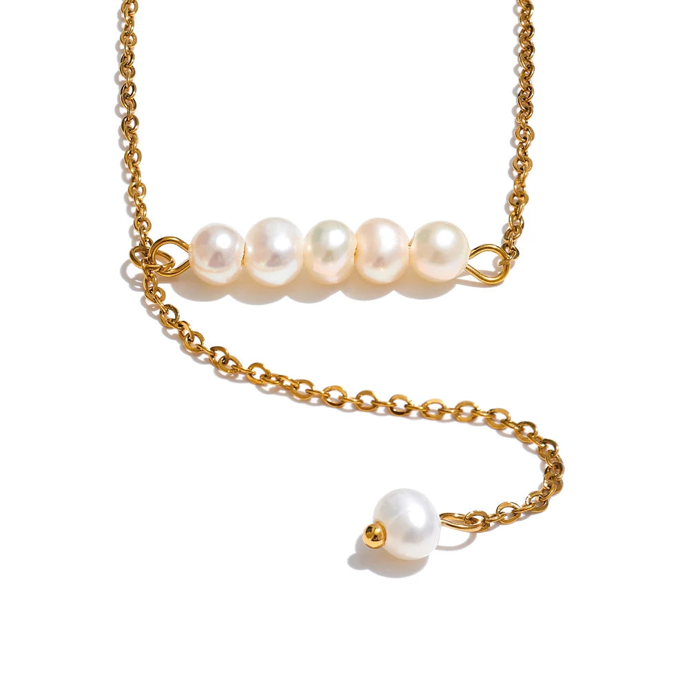 Freshwater Pearl Chain Long