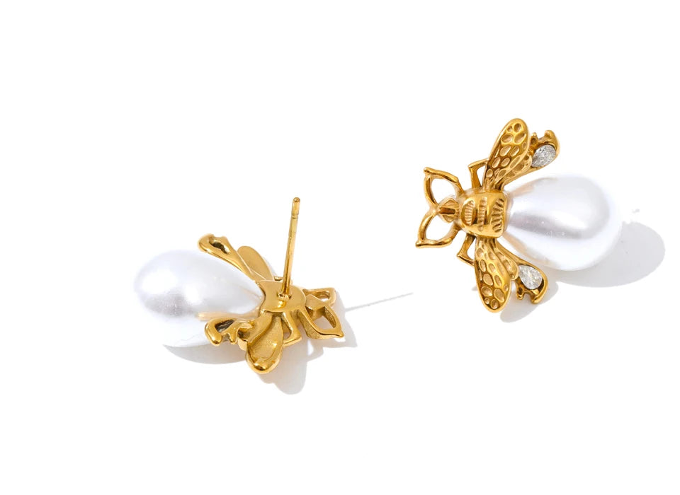 Bee Stud Earrings