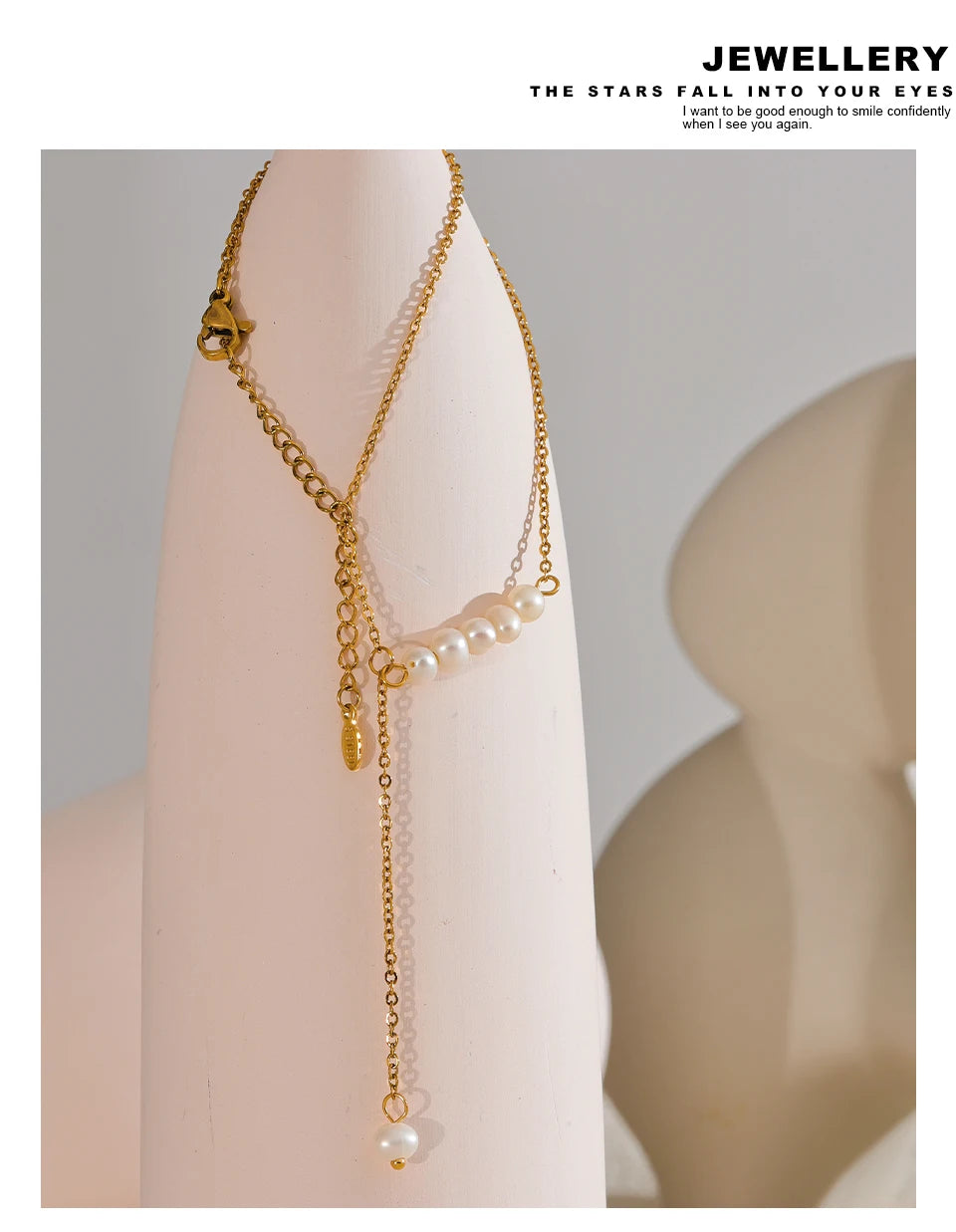 Freshwater Pearl Chain Long